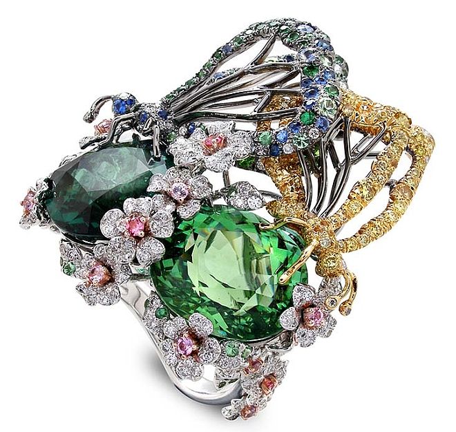 Pierścień-motyl, Anna Hu. Biżuteria artystyczna Anny Hu