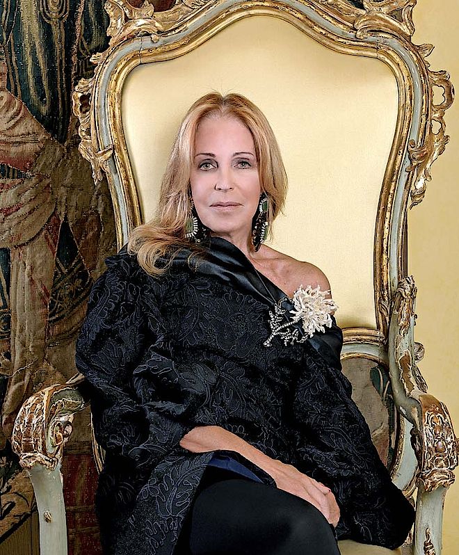 Barbara Berger, właścicielka jednej z największych kolekcji biżuterii. Kolekcja biżuterii Barbary Berger 