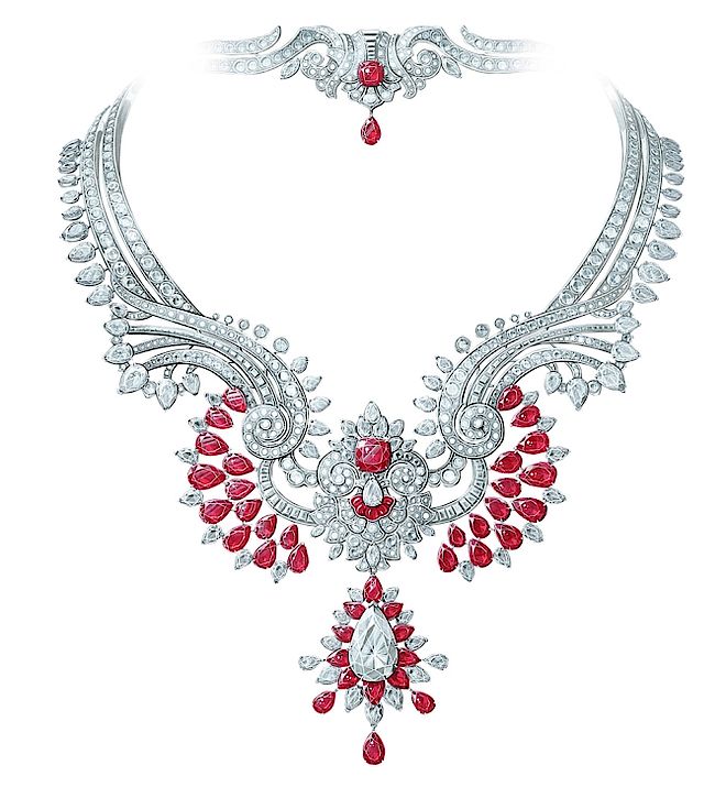 Naszyjnik Oriental Princess od Van Cleef & Arpels. Van Cleef & Arpels ujawnia trendy w biżuterii na jesień i zimę 2014 