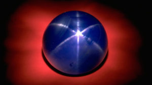 The 330-carat Star of Asia, which is from Burma, is said to have belonged to India’s Maharajah of Jodhpur. The gem is now in the collection of the Smithsonian National Museum of Natural History.